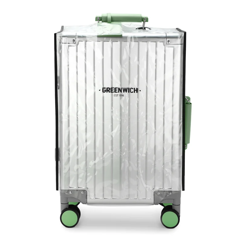GREENWICH Maleta de cabina 100% Aluminio con ruedas desmontables NEW JERSEY