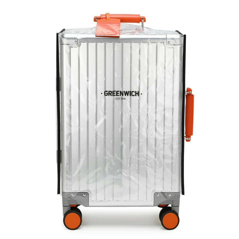 GREENWICH Maleta de cabina 100% Aluminio con ruedas desmontables NEW JERSEY