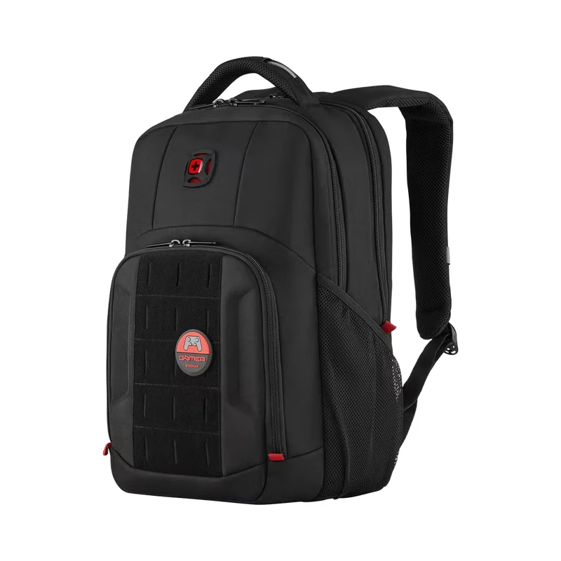 WENGER TECH PLAYERMODE Mochila para laptop para videojuegos de 15.6" con bolsillo para tablet