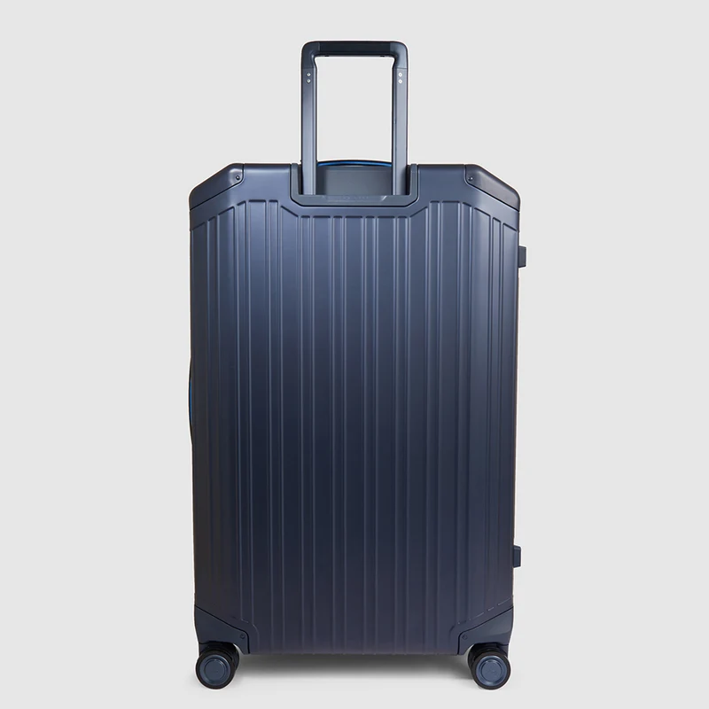 PIQUADRO MALETA GRANDE EN ALUMINIO Y PIEL PQ-ALUB2 79cm