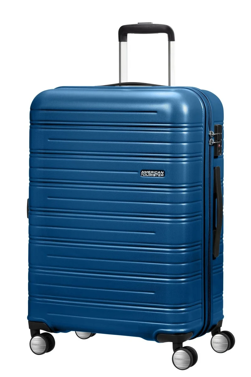 AMERICAN TOURISTER SET DE MALETA MEDIANA Y NECESER RIGIDO HIGH TURN