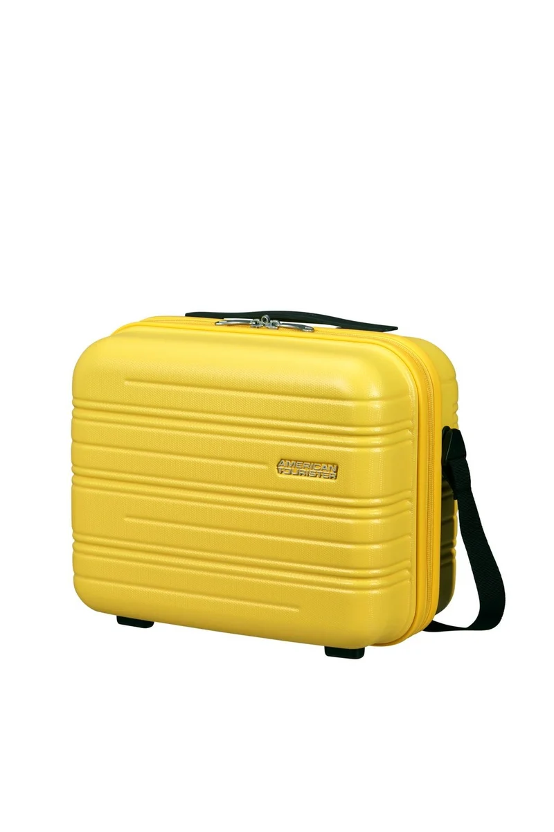 AMERICAN TOURISTER SET DE MALETA MEDIANA Y NECESER RIGIDO HIGH TURN