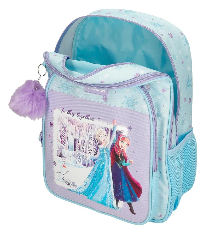 43324V1 MOCHILA ADAP. 40CM 2C. C/CARRO FROZEN IN THIS TOGETH