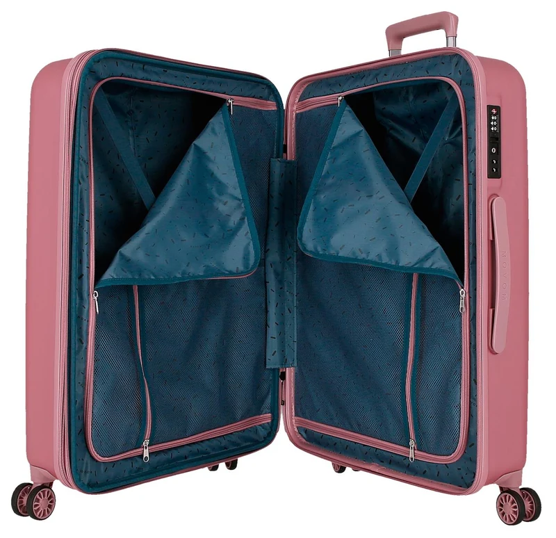 3519244 TROLLEY ABS 68CM. C/EXP. 4R. MINNIE LOVE ROSA