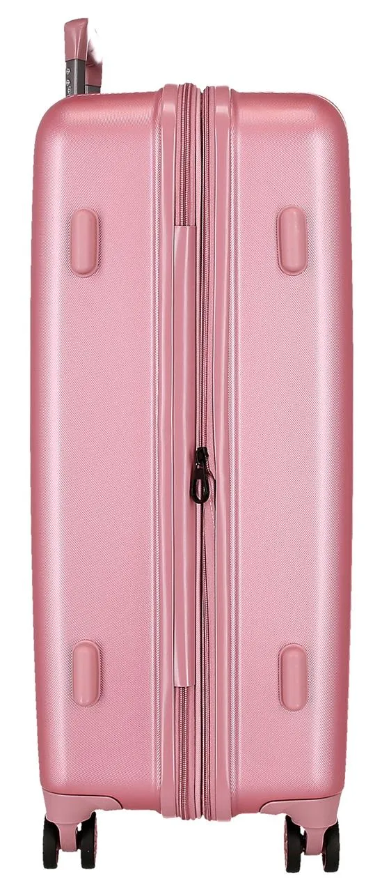 3519244 TROLLEY ABS 68CM. C/EXP. 4R. MINNIE LOVE ROSA