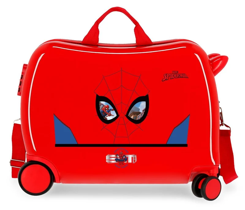 2839821 MALETA INF.ABS 4R.(2 MULTI.) 50CM. SPIDERMAN PROTECT