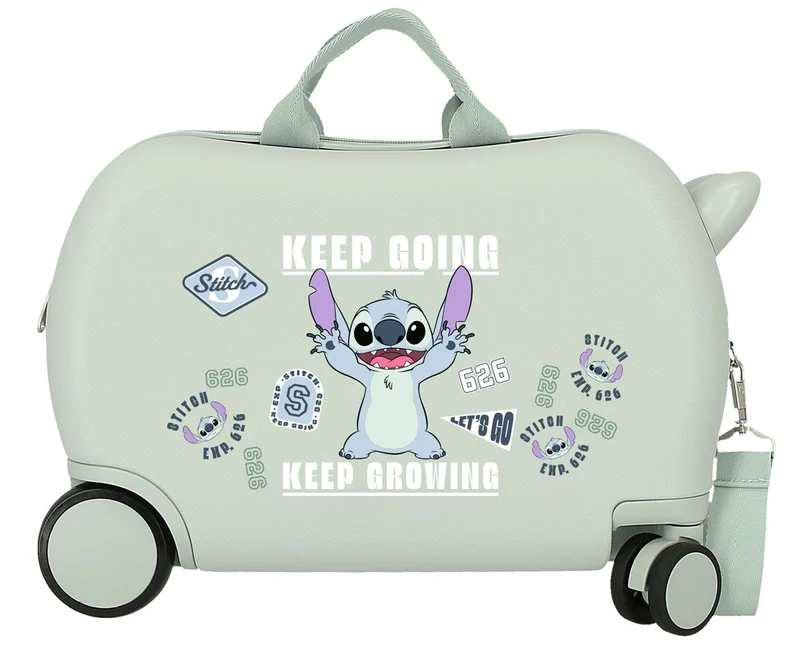 4361011 MALETA INF.ABS 4R.(2 MULTI.) 45CM. STITCH KEEP GOING