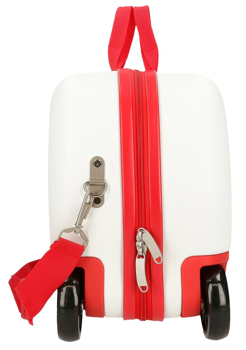 4211012 MALETA INF.ABS 4R.(2 MULTI.) 45CM. CARS MCQUEEN BLAN