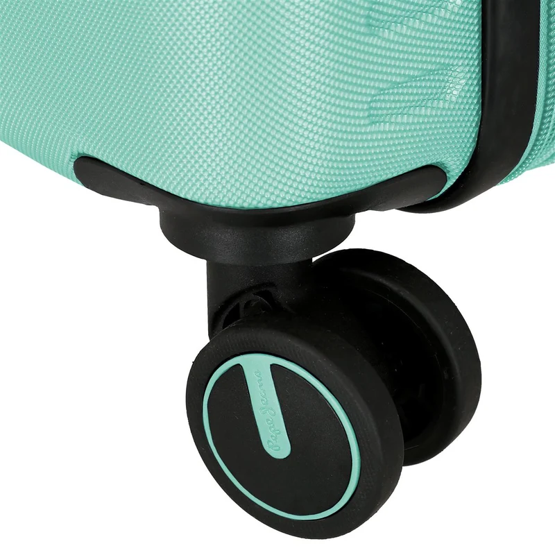 6329145 TROLLEY ABS 55CM. 4R. PJL ARIS TRAVEL TURQUES