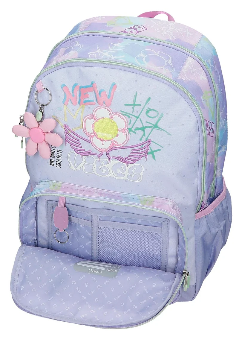 97927T1 MOCHILA ADAP. 44CM. C/CARRO. ENSO NEW VIBES