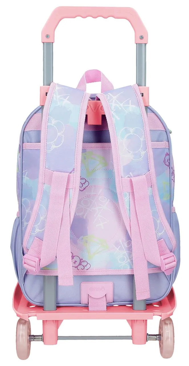 97924T1 MOCHILA ADAP. 38CM. C/CARRO. ENSO NEW VIBES