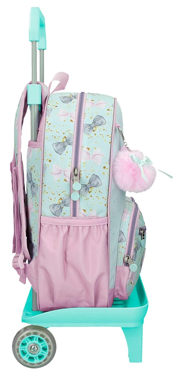 97624T1 MOCHILA ADAP. 38CM. C/CARRO. ENSO MERCI AMOUR