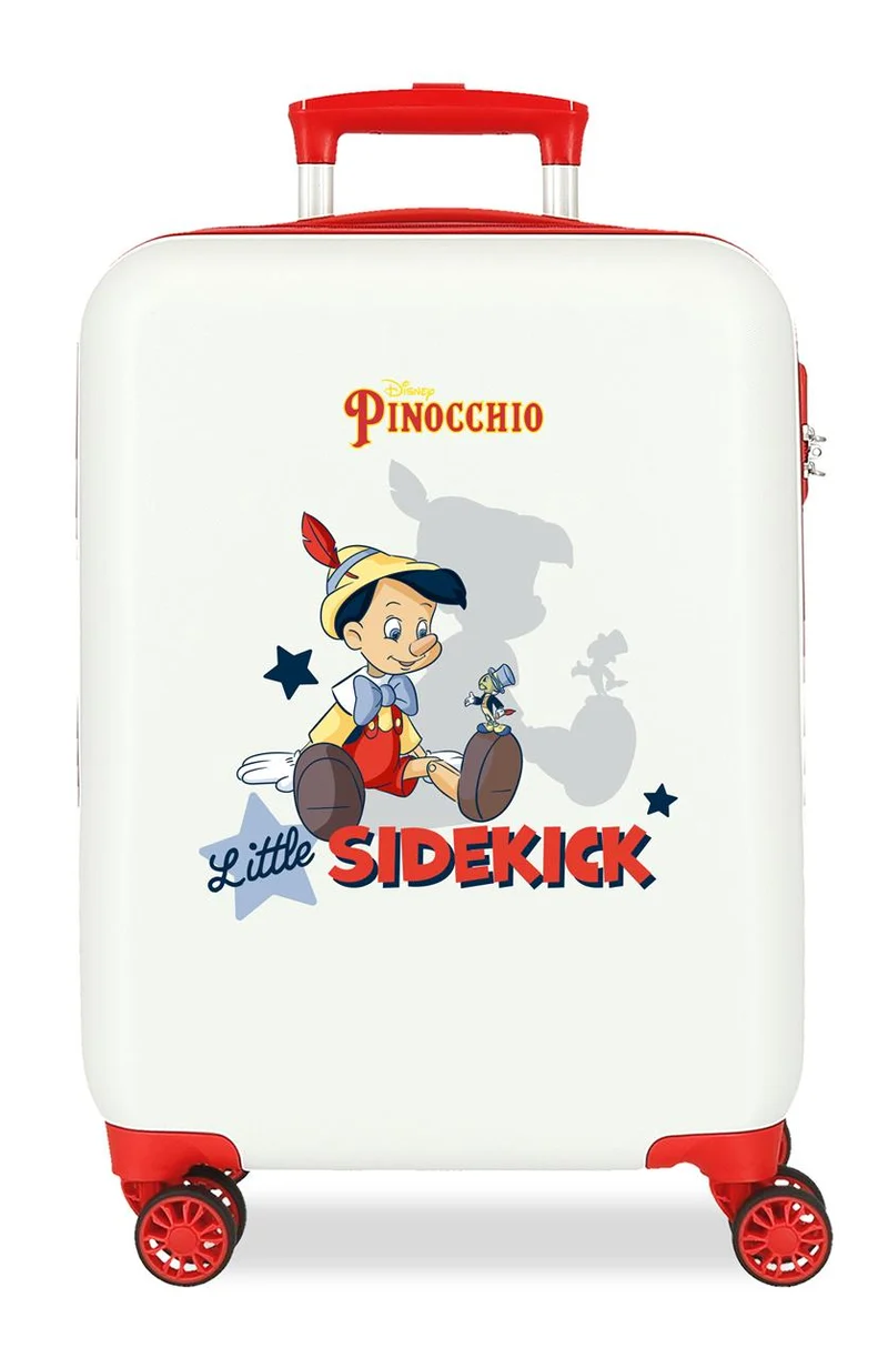 4751726 TROLLEY ABS 55CM. 4R. PINOCCHIO & LITTLE SIDEKICK
