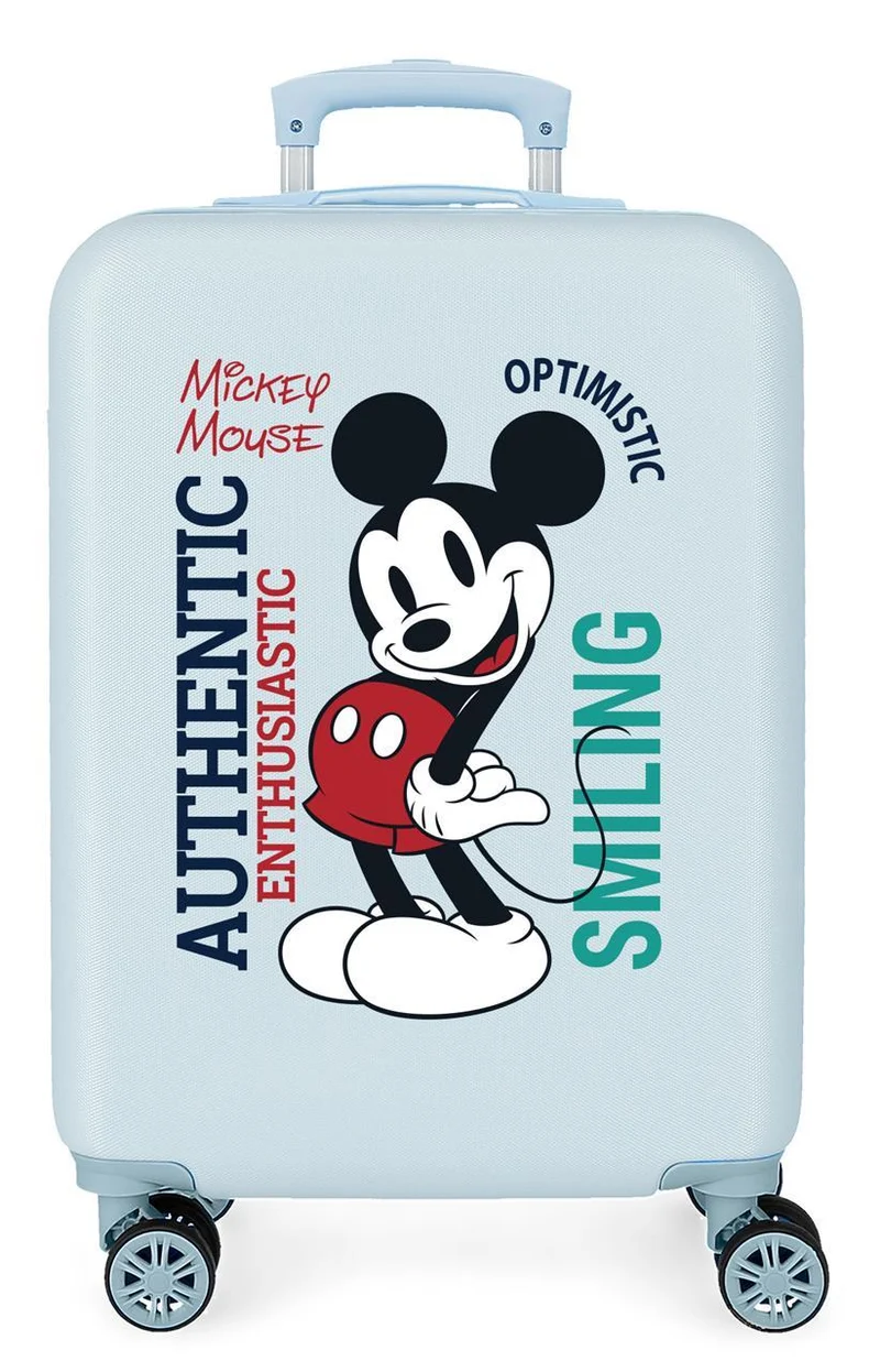 3421725 TROLLEY ABS 55CM. 4R. MICKEY ORIGINAL AUTHENTIQUE A