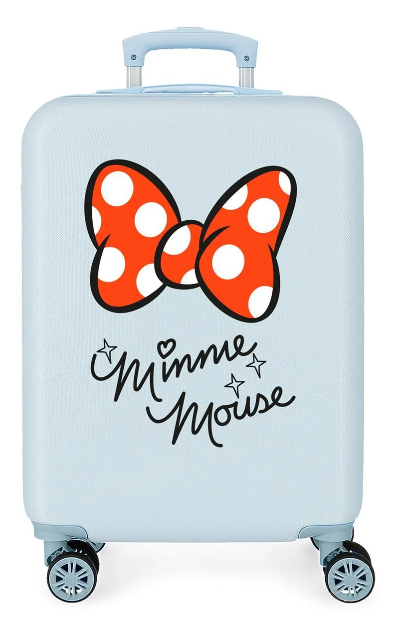 3391722 TROLLEY ABS 55CM. 4R. MINNIE GOOD VIBES ONLY