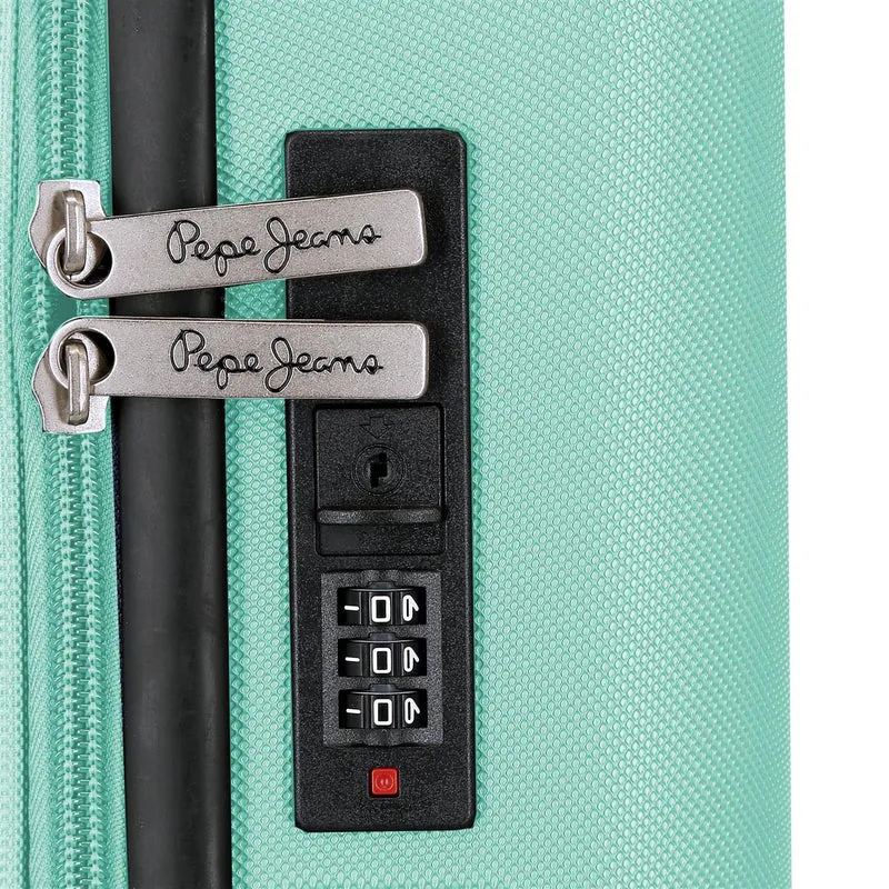 6328645 TROLLEY ABS 55CM. C/EXP. 4R. PJL ARIS TRAVEL TURQUES