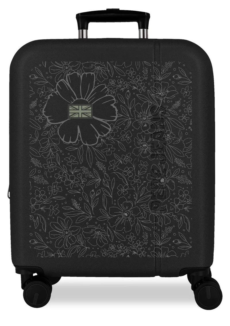 6138641 TROLLEY ABS 55CM. C/EXP. 4R. PJL ELOISE NEGRO