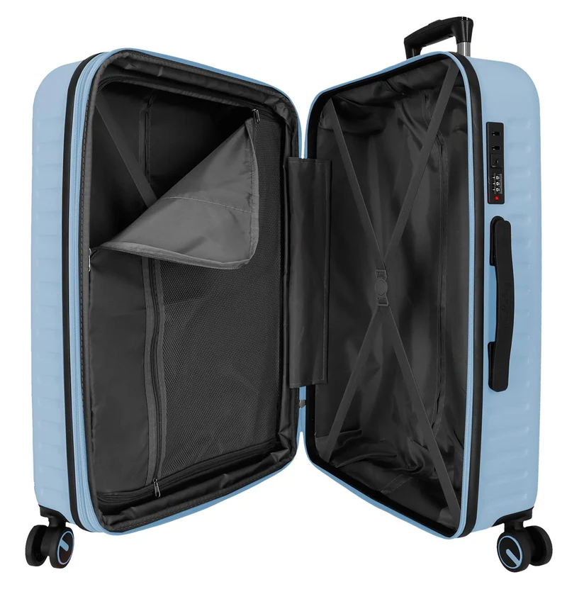 7568943 SET/2 TROLLEY ABS 55-68CM. C/EXP. 4R. PJL MONTANA AZ