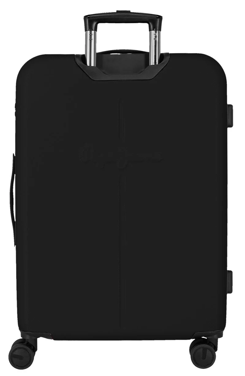 7568841 TROLLEY ABS 68CM. C/EXP. 4R. PJL MONTANA NEGRO