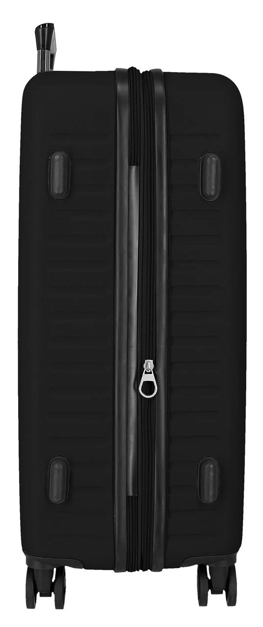 7568841 TROLLEY ABS 68CM. C/EXP. 4R. PJL MONTANA NEGRO