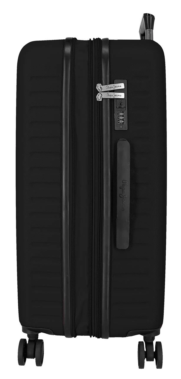 7568841 TROLLEY ABS 68CM. C/EXP. 4R. PJL MONTANA NEGRO