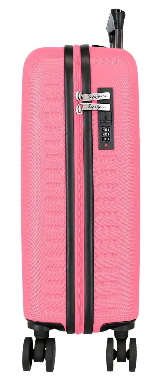 7569148 TROLLEY ABS 55CM. 4R. PJL MONTANA FUCSIA