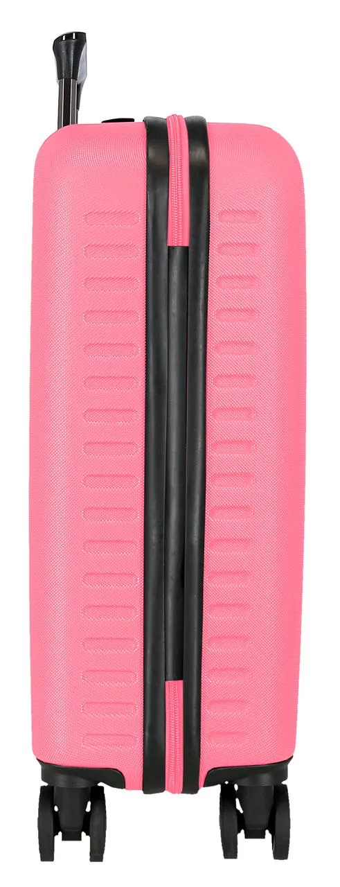7569148 TROLLEY ABS 55CM. 4R. PJL MONTANA FUCSIA