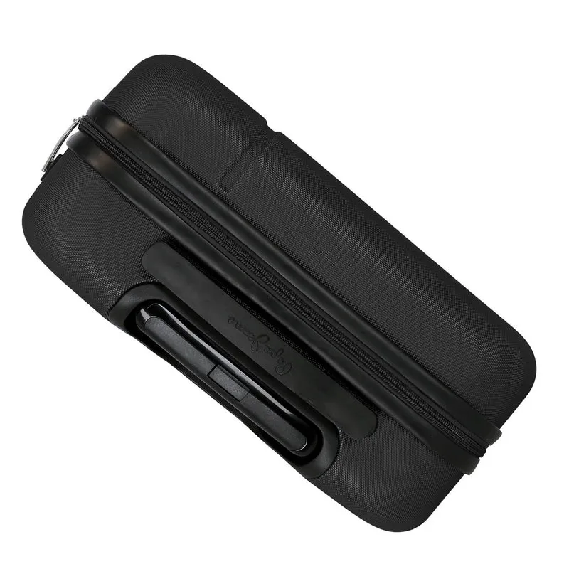 7569141 TROLLEY ABS 55CM. 4R. PJL MONTANA NEGRO