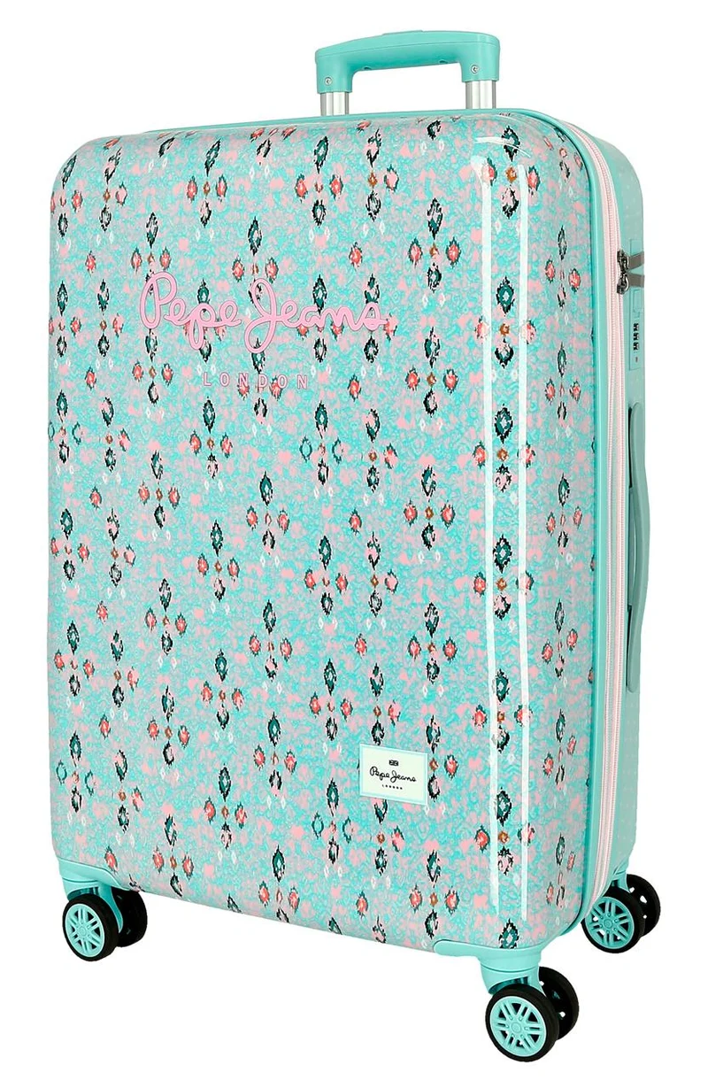 6111241 TROLLEY ABS 65CM.4R.C/EXP. PJL SUN TURQUESA