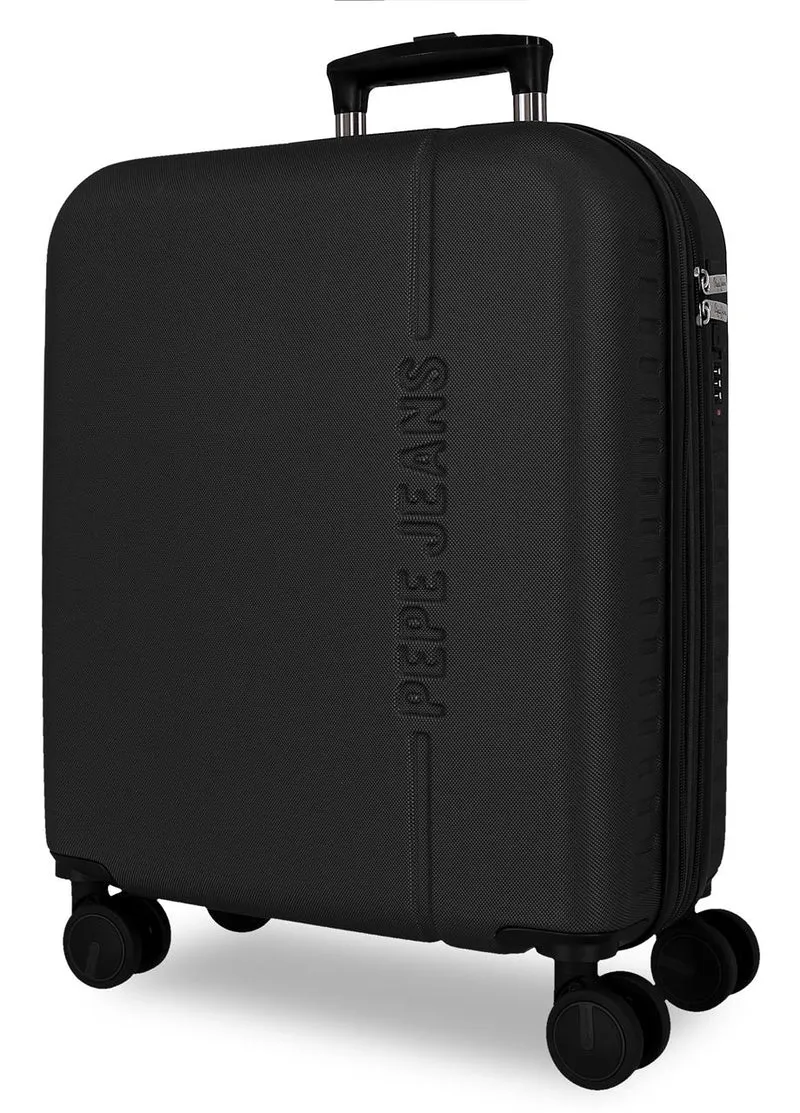 7568641 TROLLEY ABS 55CM. C/EXP. 4R. PJL MONTANA NEGRO