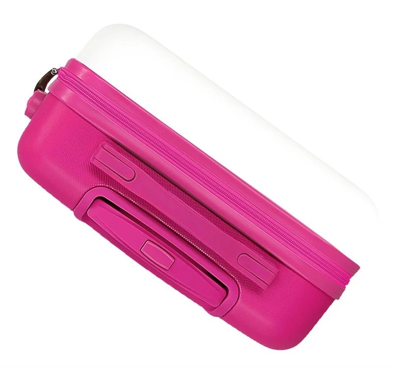 4281117 TROLLEY ABS 55CM.4R. WONDER KUROMI BLANCO-FUCSIA