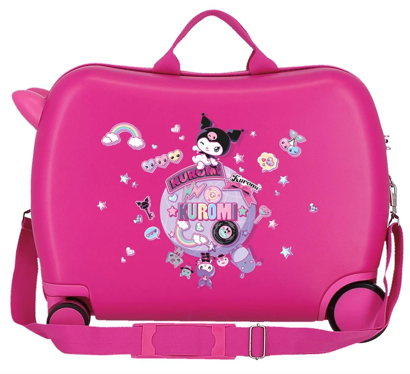 4289813 MALETA INF.ABS 4R (2MULTI) KUROMI AROUND THE WORLD F