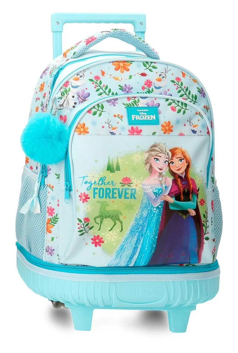 4342911 MOCHILA COMPACT DESM. 2R. FROZEN FOREVER
