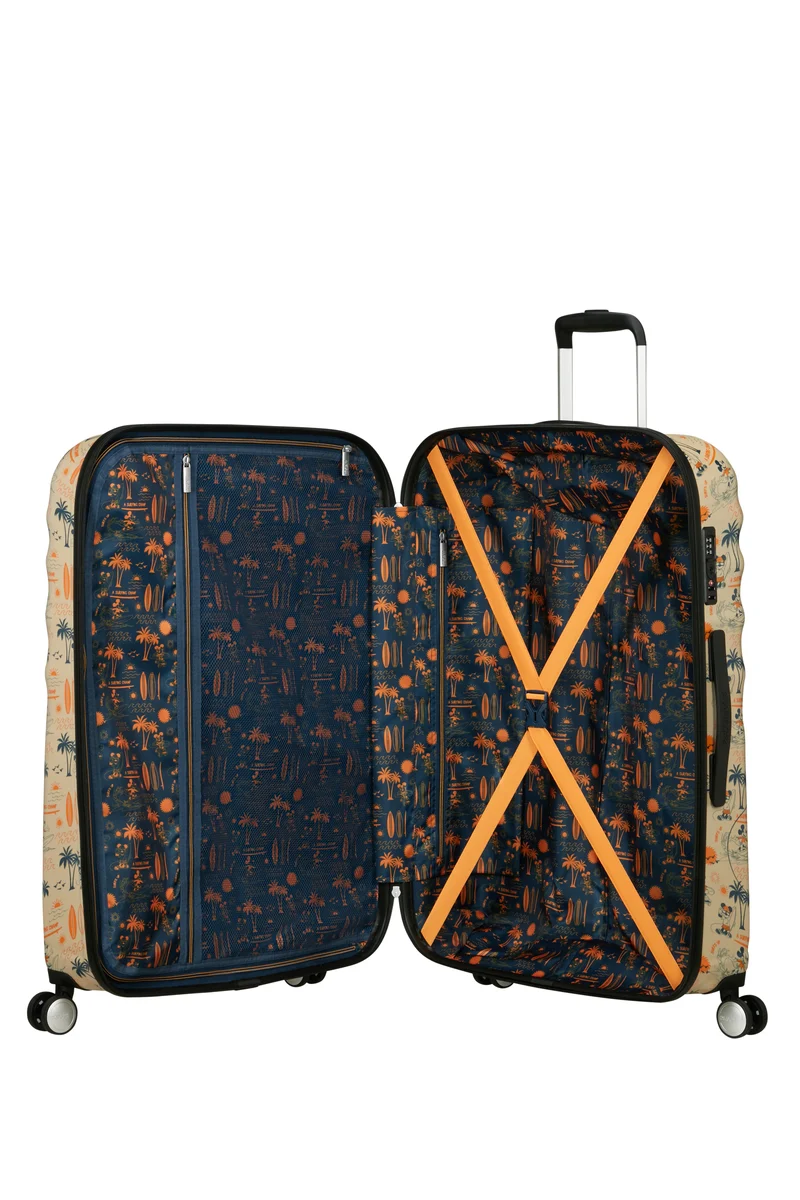 AMERICAN TOURISTER maleta grande 77cm WABREAKER Mickey super surfer