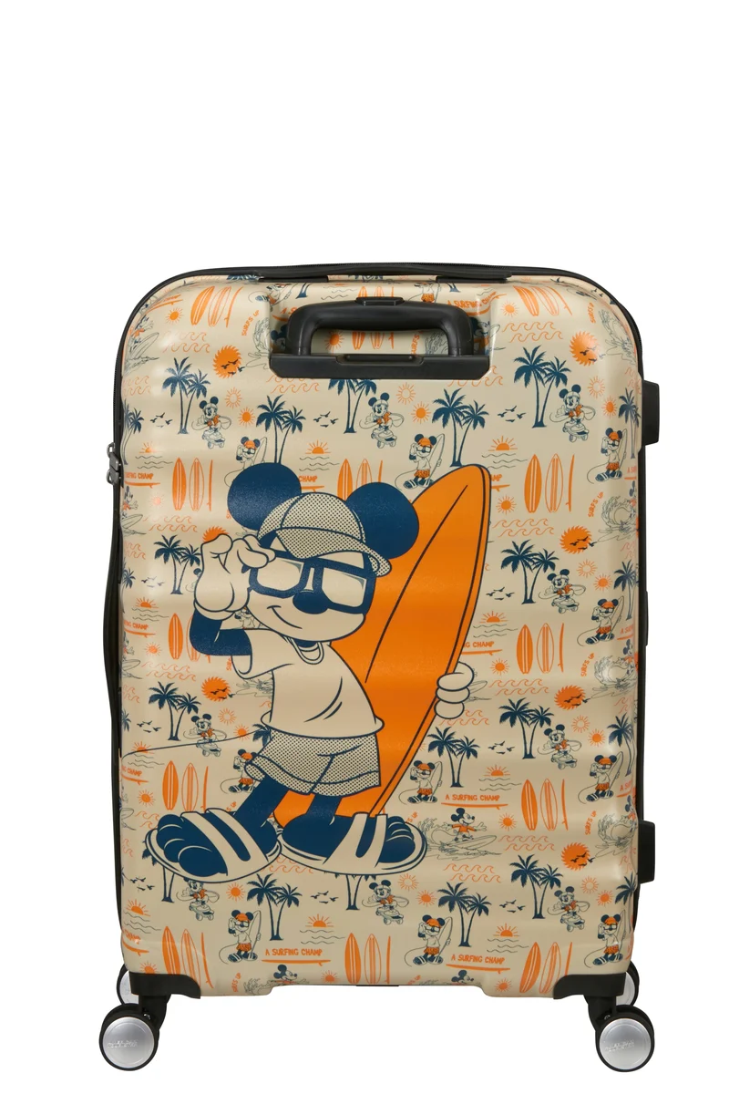 AMERICAN TOURISTER maleta mediana 67cm WABREAKER Mickey super surfer