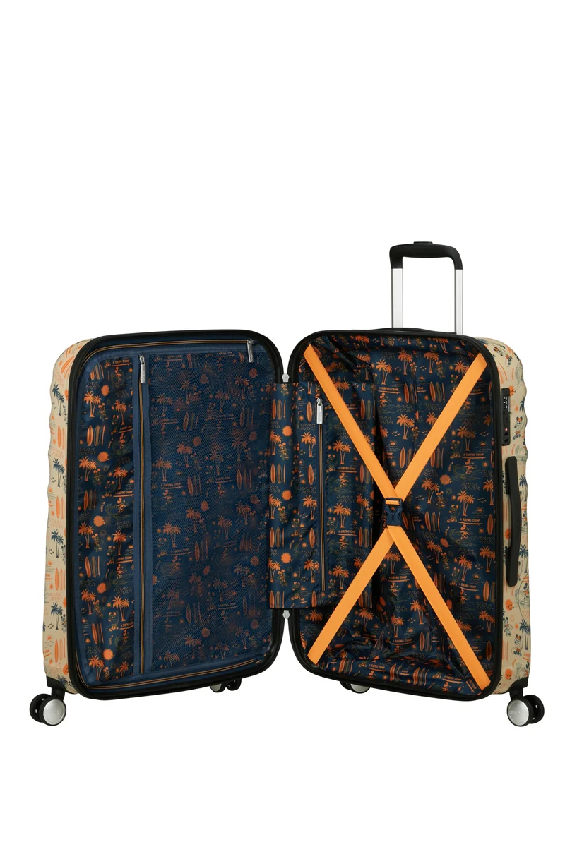 AMERICAN TOURISTER maleta mediana 67cm WABREAKER Mickey super surfer