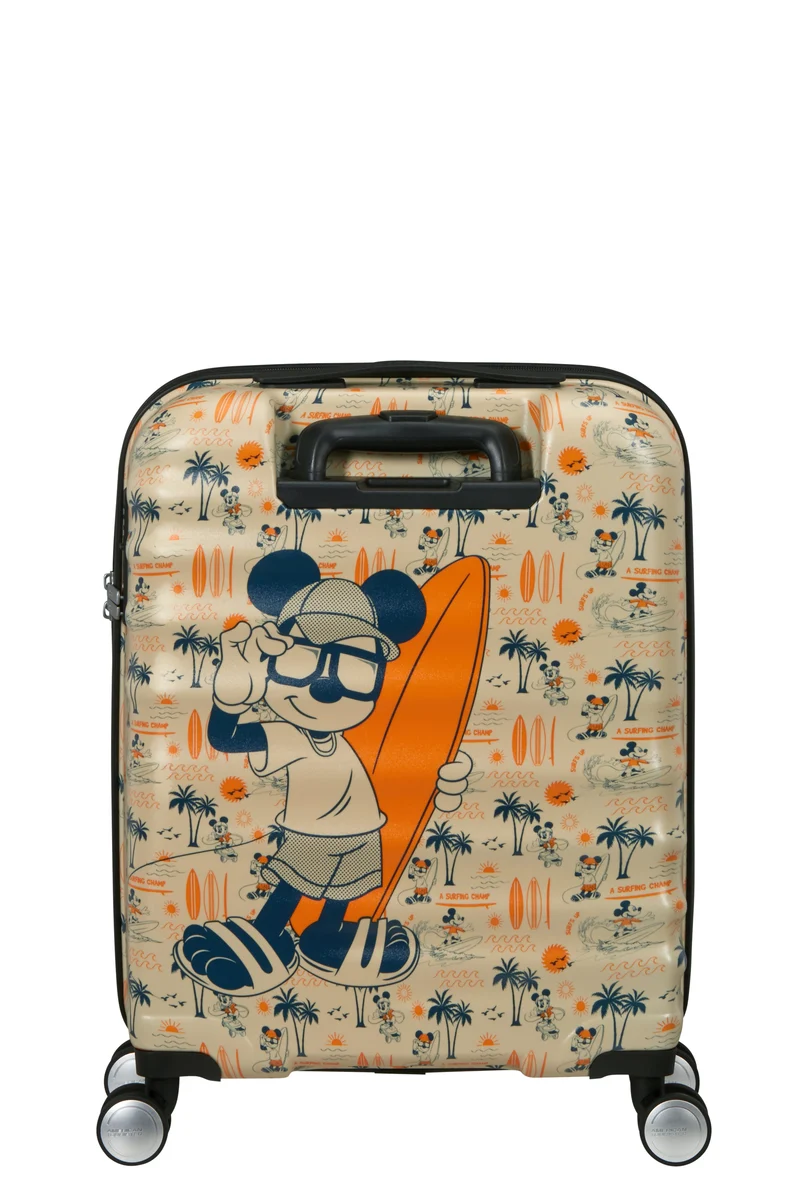 AMERICAN TOURISTER maleta de cabina 55cm WAVEBREAKER Mickey super surfer