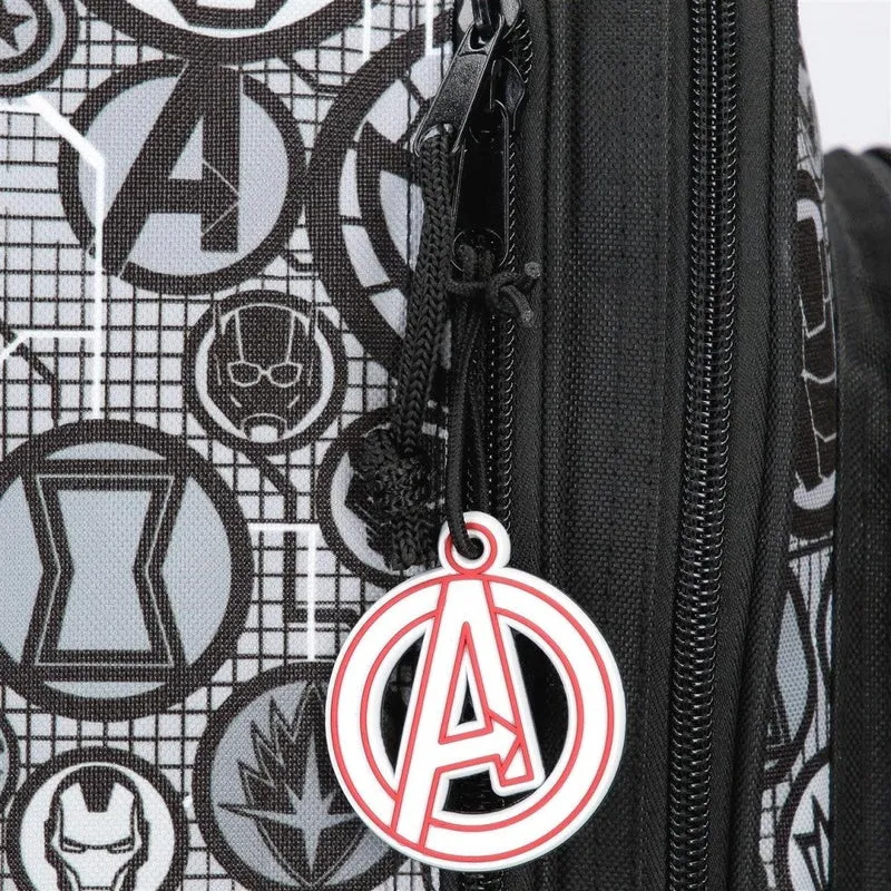 Mochila Escolar Avengers Heroes 44cm con porta ordenador