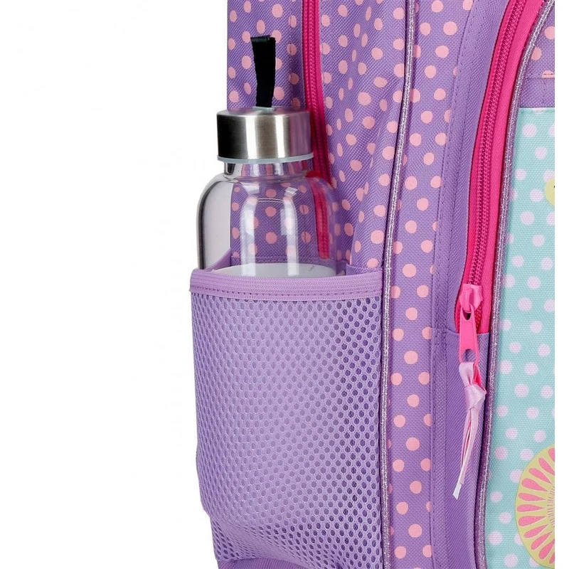 Mochila escolar Minnie Today is my day con carro 40 cm