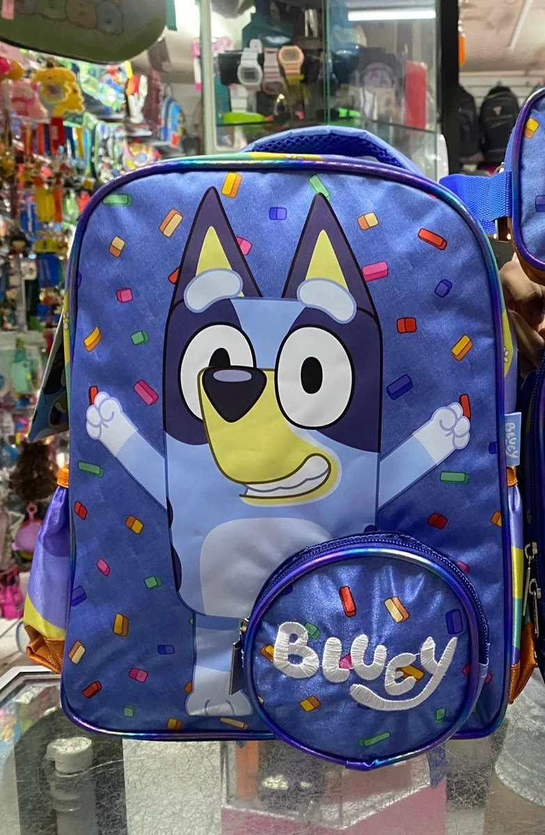 MOCHILA BLUEY CONFETTI RUZ KINDER