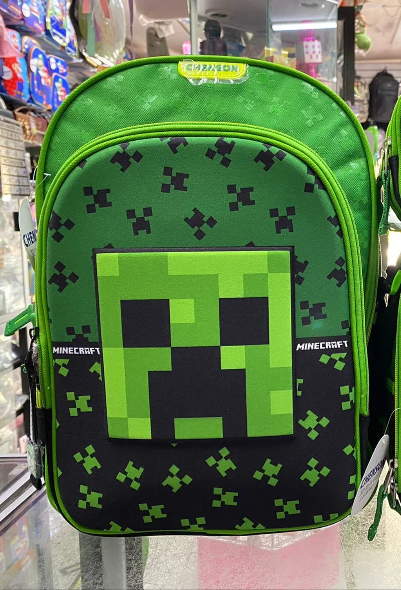 MOCHILA MINECRAFT CHENSON PRIMARIA