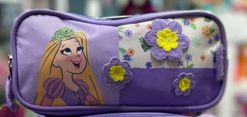 Lapicera Rapunzel flores Chenson