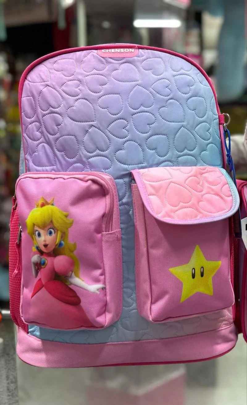 Mochila primaria peach