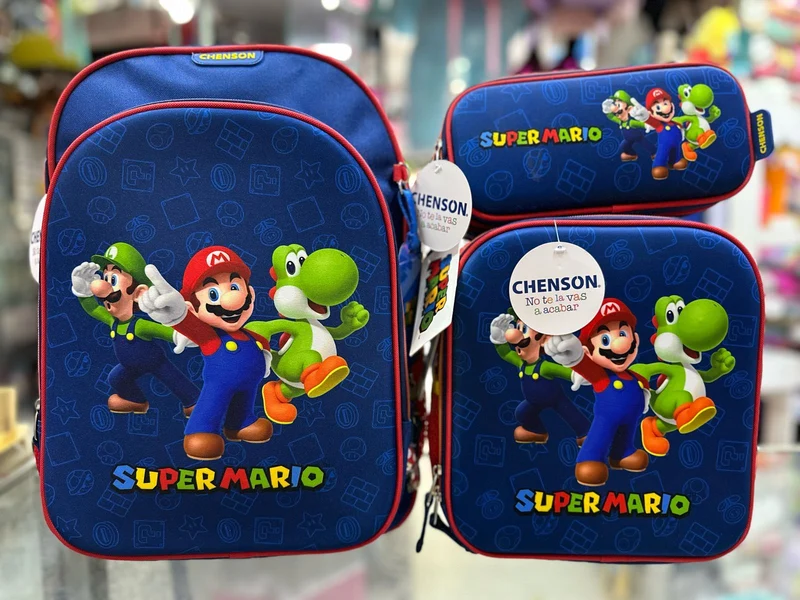 Combo primaria Mario Luigi y Yoshi Chenson