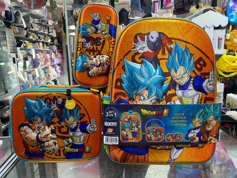 Set 3 EN 1 DRAGON BALL SUPER KEEPACK PRIMARIA