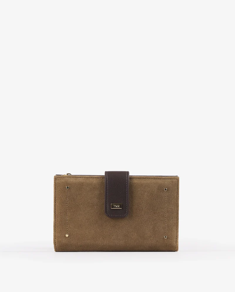 BILLETERA PIEL CAMEL