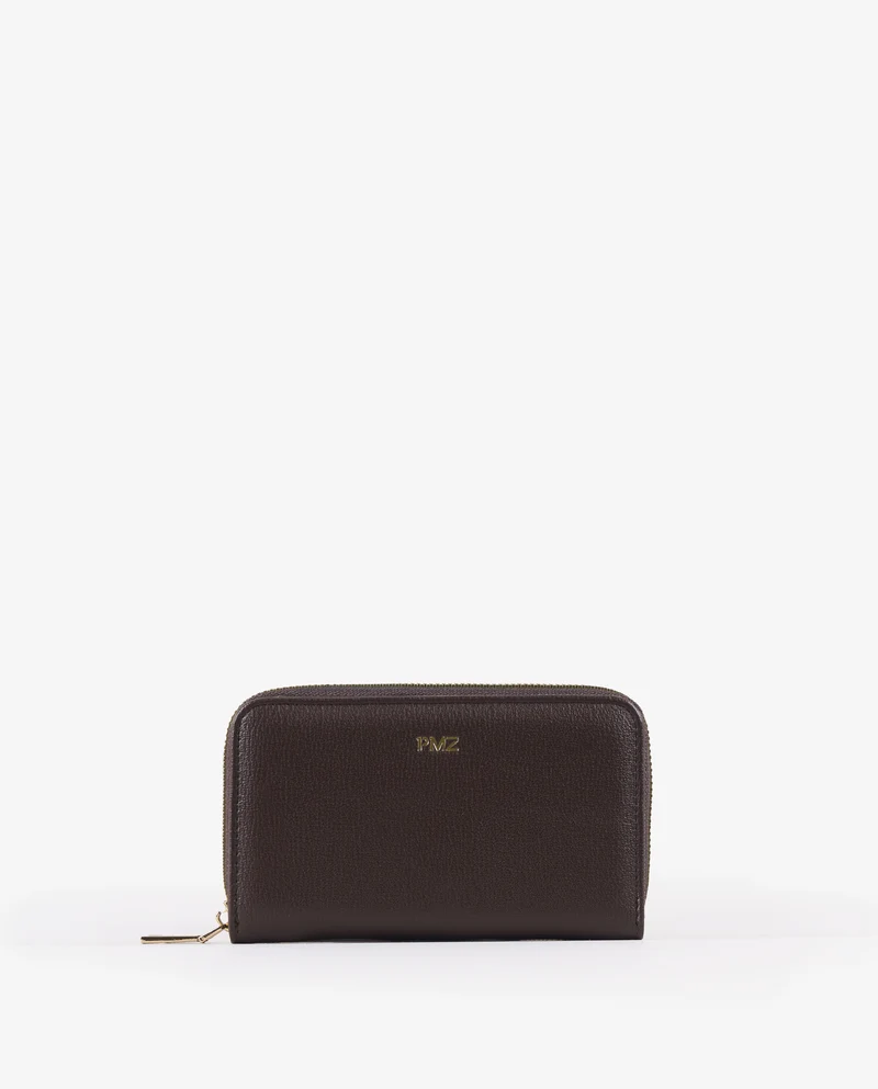 BILLETERA BASIC MARRÓN MEDIANA
