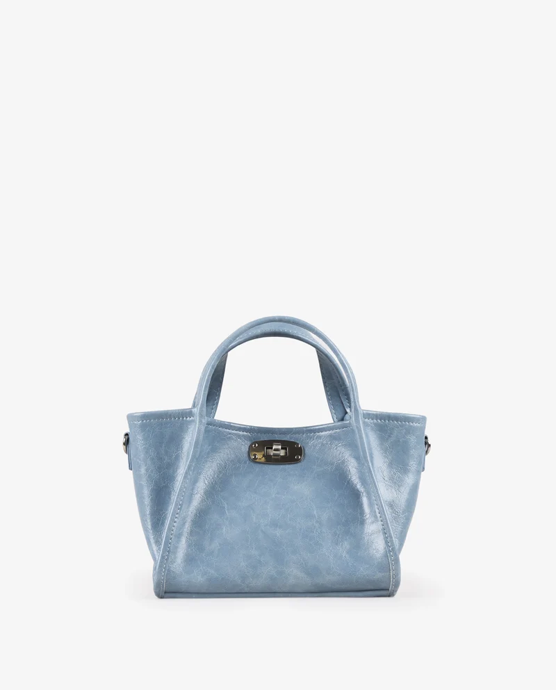 TOTE MINI BROCHE AZUL