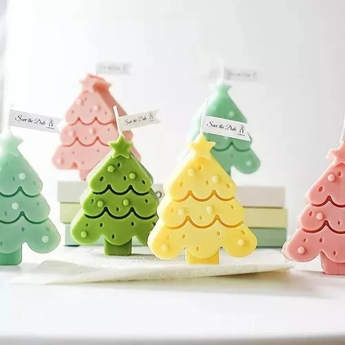Vela Árbol/Pino de Navidad (Molde de silicona)