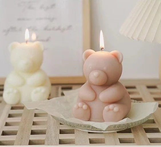 Oso teddy grande / adorables ositos (molde de silicona)